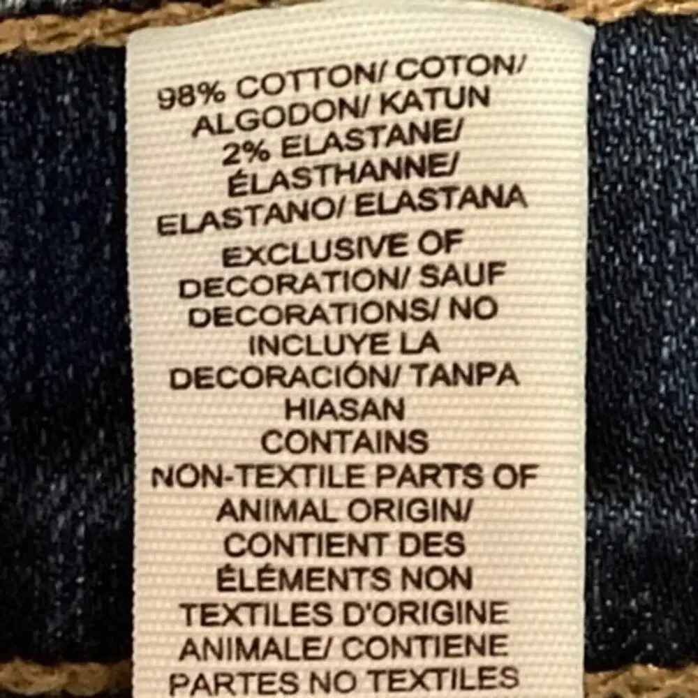 Lucky Brand 410 Blue Denim Straight Leg Stretch Athletic Slim Jeans Size 32\34